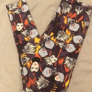 LuLaRoe Disney Villains leggings